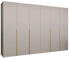 Skriňa Alicante I 300 kašmír/zlatá