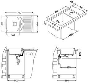 SET ALVEUS RECORD 30/55 + BATERIE NINA 55