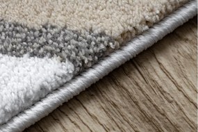 Dywany Łuszczów, Detský kusový koberec Petit Flamingos hearts cream, 160x220, ružová, detská izba