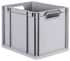 Sada 4 kusov - Eurobox Next Gen 2.0 - Stohovateľná nádoba s otvorenými rukoväťami - 400 x 300 x 320 mm