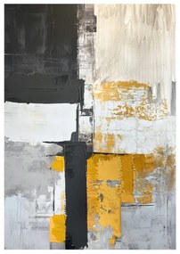 Obraz s ručne maľovanými prvkami 70x100 cm Jade – Styler