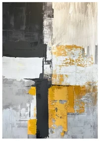 Obraz s ručne maľovanými prvkami 70x100 cm Jade – Styler