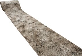 Protišmykový behúň MIRA 24137/122 béžový / hnedý / krémový