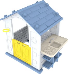 Ramiz Dom s košom a umývadlom Modrá strecha