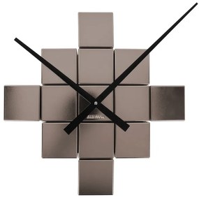 Karlsson KA5974GY dizajnové nástenné nalepovacie hodiny sivá, pr. 80 cm