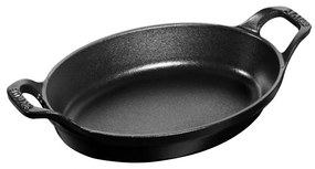 Staub liatinový oválny pekáč 21 cm/0,7 l, čierny, 40509-391