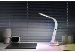 Immax 08974L - LED RGB Stmievateľná stolná lampa CORELLA LED/7W/12/230V biela