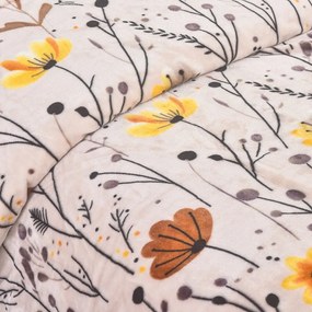 Mikroplyšové obliečky na jednolôžko 140x200 cm Valentina – My House