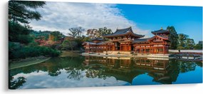 Obraz - Chrám Byodo-in, Japonsko (120x50 cm)