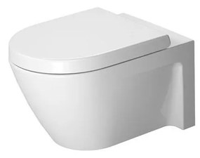 DURAVIT Starck 2 závesné WC s hlbokým splachovaním, 370 mm x 540 mm, s povrchom WonderGliss, 25340900001