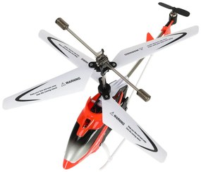 KIK Syma S5 RC diaľkovo ovládaný vrtuľník 3CH červený — gyroskop, pre začiatočníkov