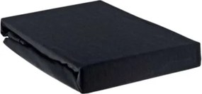 Prestieradlo Lycra 90x200 cm, čierne%