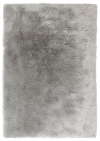 Flair Rugs koberce Kusový koberec Faux Fur Sheepskin Grey - 180x290 cm