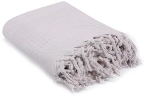 Béžový bavlnený pléd 220x240 cm Pique – Mijolnir