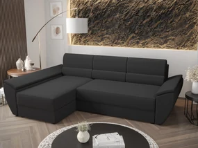 Rohová sedacia súprava Radiant L3 (tmavosivá) (L). Vlastná spoľahlivá doprava až k Vám domov. 1062229