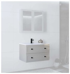 Skrinka pod umývadlo Bondi 80 cm, krémová