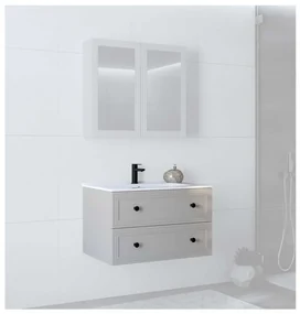 Skrinka pod umývadlo Bondi 80 cm, krémová