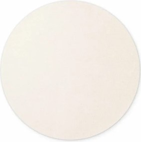 Koberec Elle Decoration Puristic Knots naturálny / biely kruh