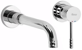 Rea Lungo Diamond, podomietková umývadlová batéria + BOX, chrómová, REA-B6382