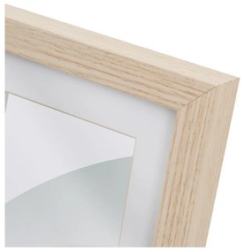 Stojací/na stenu rámček v prírodnej farbe 17,5x22,5 cm Sencillo – Casa Selección