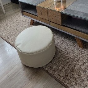 Praktik home Sedací vak RELAX POUF beige - 25 x 45 cm cm