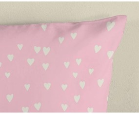 Ružové bavlnené detské obliečky na jednolôžko 140x200 cm Chico – Good Morning