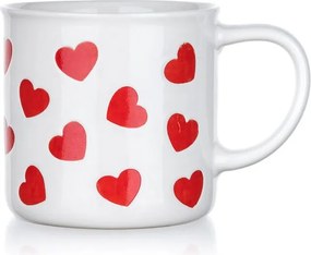 Súprava keramických hrnčekov RED HEARTS 350 ml 2 ks