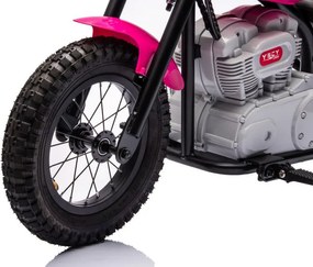 LEAN CARS Dobíjací motorček A9902 36V ružový