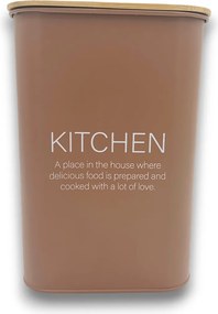 Zeller Present Sada 3ks plechových dóz ZELLER KITCHEN, mocha