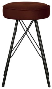 Zamatová stolička Bella 53 × 33 × 33 cm
