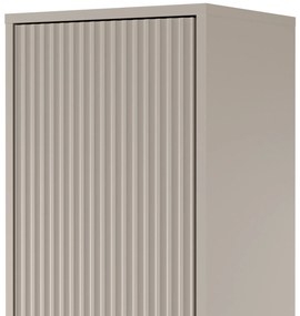 Závěsná koupelnová skříňka Avila 38 cm kašmírová/zlatá