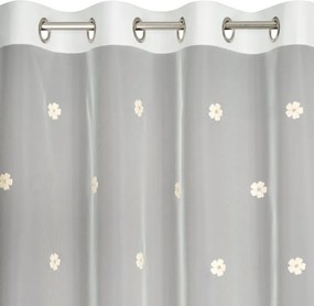 ZÁCLONA ELSA 140X250 CM BIELA