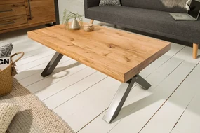 Dizajnový konferenčný stolík z masívu Thor Dub 110cm