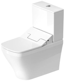DURAVIT DuraStyle WC misa kombi s Vario odpadom, hlboké splachovanie, pre Sensowash, 370 x 700 mm, biela, s povrchom HygieneGlaze, 2156592000