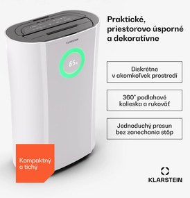 Klarstein DryFy Pro Connect 20 Smart, odvlhčovač, WiFi, kompresia, 20l/d, 20-30m²