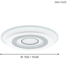 Eglo 99399 - LED Stropné svietidlo REDUCTA 3xLED/16W/230V