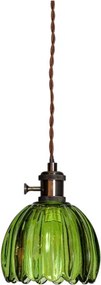 Cottex 8400100-2501 - Závesné svietidlo na kábli so zástrčkou NORA 1xE14/5W/230V zelené