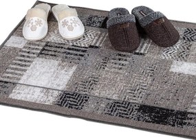 Kusový behúň Patchwork šedá 67 x 250 cm
