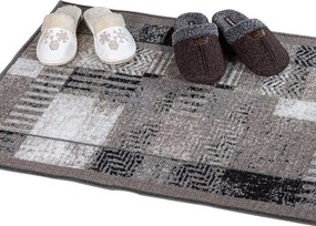Kusový behúň Patchwork šedá 67 x 250 cm
