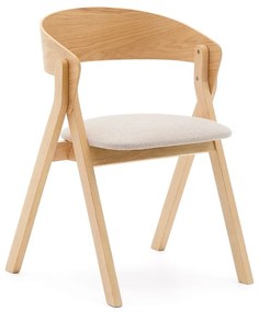 Jedálenská stolička v prírodnej farbe Godia – Kave Home