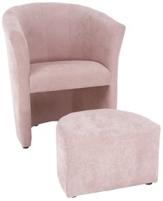 Kreslo s taburetom ROSE Tempo Kondela