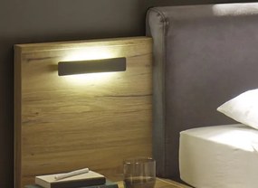 Posteľ s nočnými stolíkmi Trattino 180x200 cm, s osvetlením