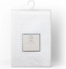 OBRUS ELIZA 85 X 85 CM BIELY
