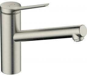 Hansgrohe Zesis M33 - Páková kuchynská batéria 150, pre nízkotlakové/beztlakové ohrievače vody, 1jet, vzhľad nerezu 74806800