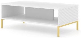 Konferenčný stolík Surfy 3D (biela). Vlastná spoľahlivá doprava až k Vám domov. 1057583