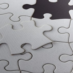 Obraz puzzle (s hodinami) (90x30 cm)