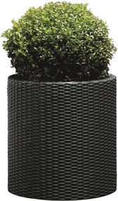 Keter Cylinder L 39 l kvetináč, antracit