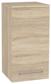 Mereo, Mereo Bino kúpeľňová skrinka horná 63 cm, pravá, Multidecor, Dub Bardolino, MER-CN696DBAR