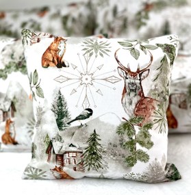 Obliečka na vankúš Fairytale Forest Green Veľkosť: 50x70 cm