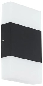 Eglo 75464 - LED Vonkajšie nástenné svietidlo LINOSA 2xLED/2,2W/230V IP54